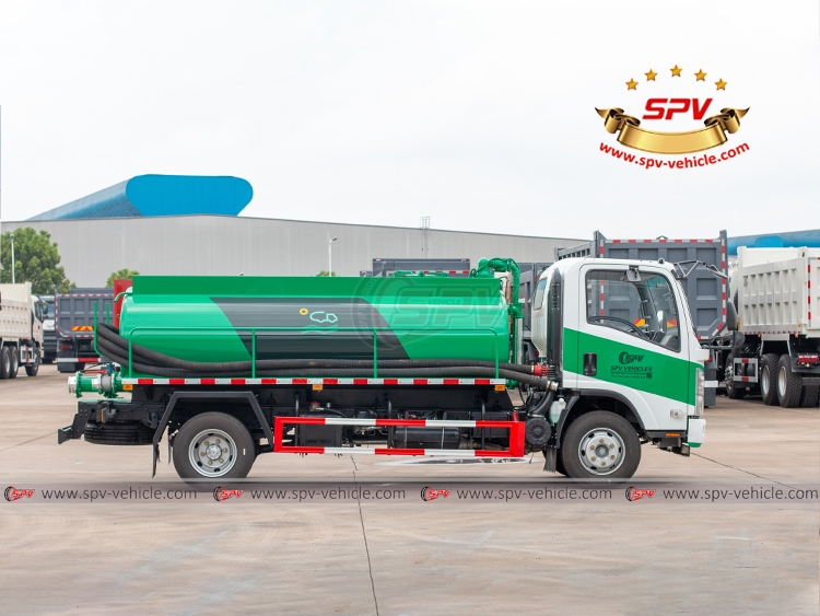 5,000 Litres Septic Tank Truck ISUZU N - RS 5,000 Litres Septic Tank Truck ISUZU N - RS